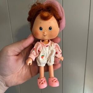 1991 THQ Strawberry Shortcake Berry beach Park Doll In Good Condition